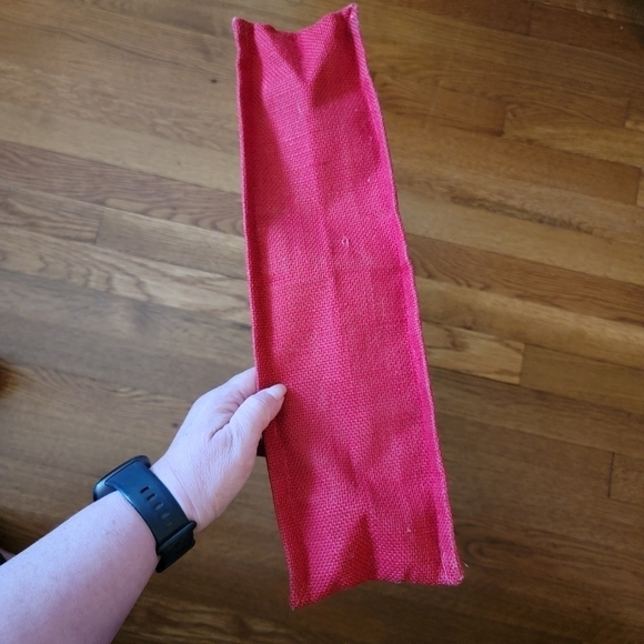 Vintage Disney Mickey Mouse Canvas Burlap Tote Bag with Wooden Handles - Picture 9 of 13